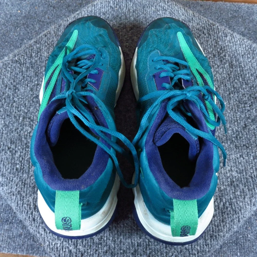 Nike Giannis Immortality 3 Mens Basketball Shoes Size 8.5 Geode‎ Teal Green Blue